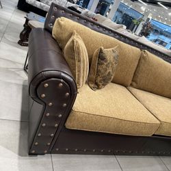 Sectional With Ottoman 🔥 Take It Home With Only $50 Down 