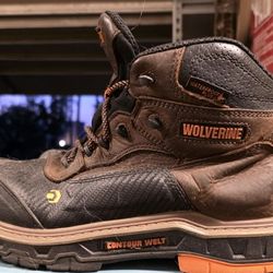 Wolverine Work Boots Steel Toe Like New