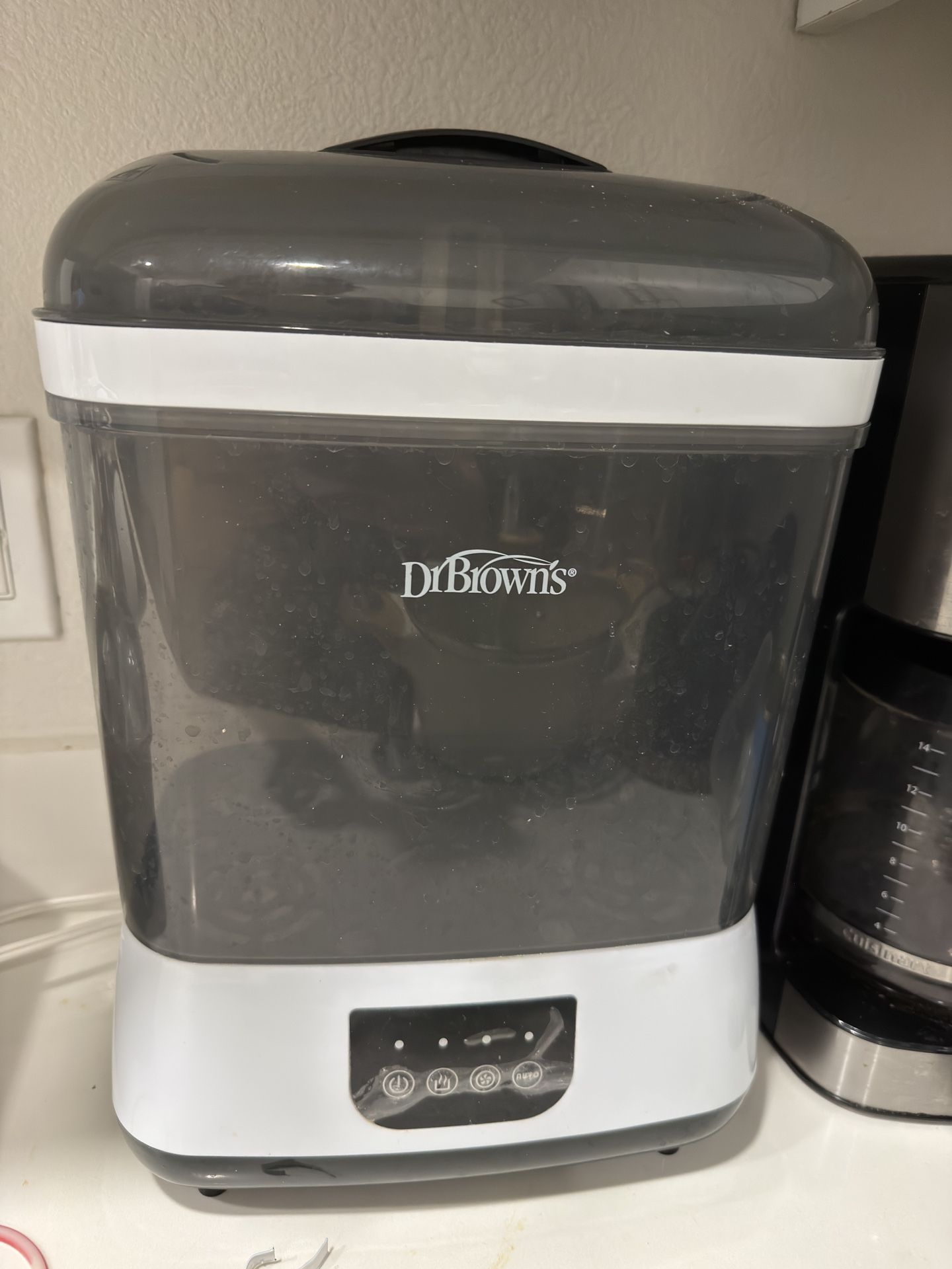 DR. BROWN - STERILIZER AND DRYER W/ AIR FILTER (PLUS EXTRA FILTER), GRAY