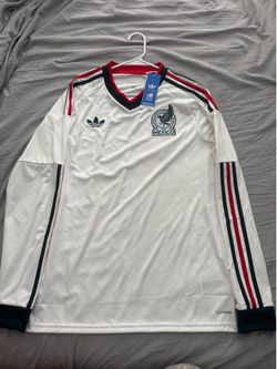 Adidas Mexico National Team Long Sleeve Jersey authentic Large