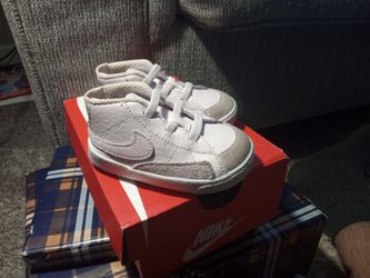 Nike Blazer Pink Baby Shoes