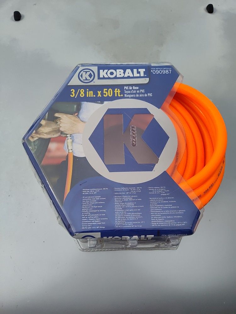 KOBALT 3/8 in .X 50 ft PVC Air Hose