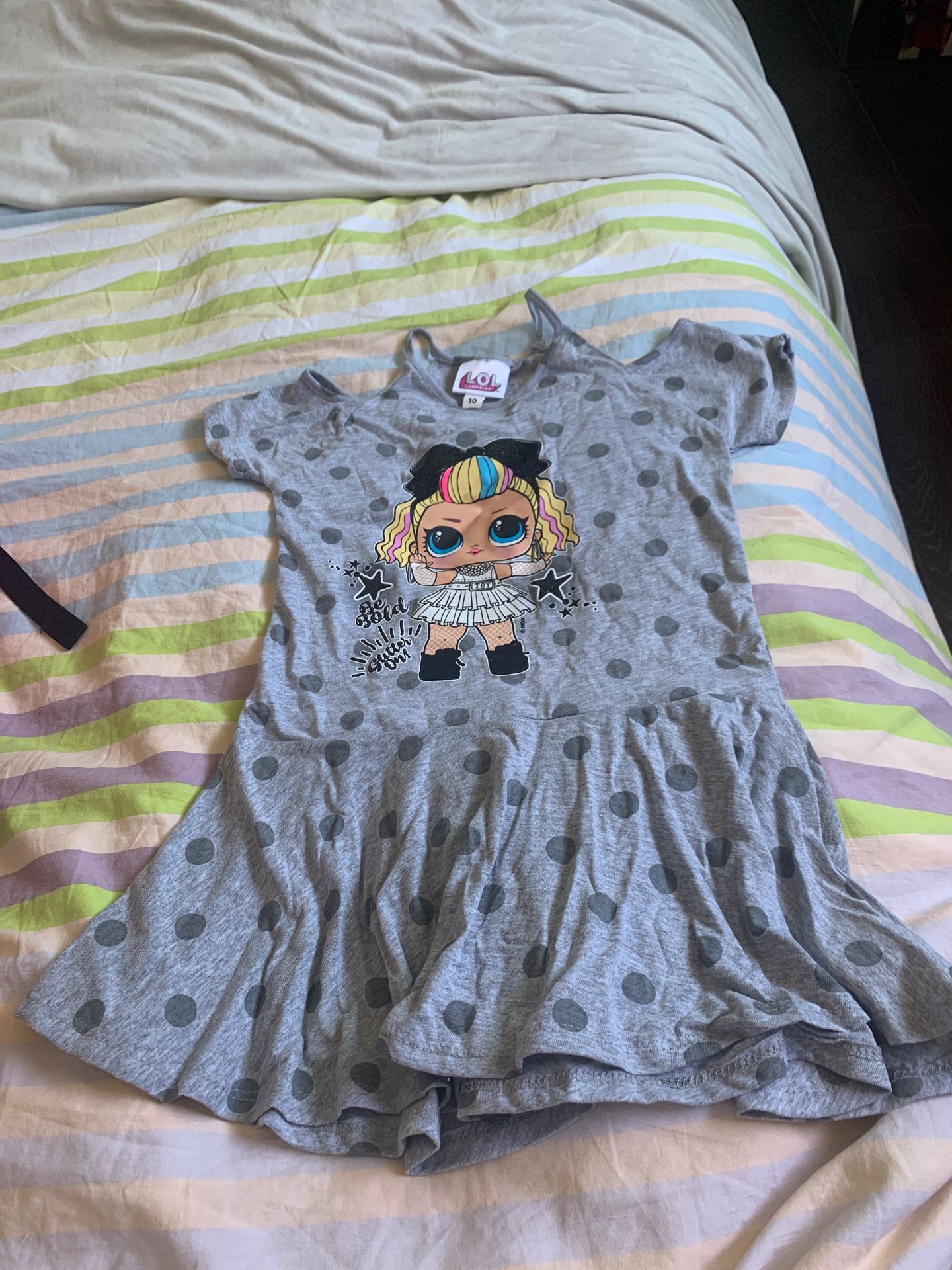 LOL Girls dress size 10 new
