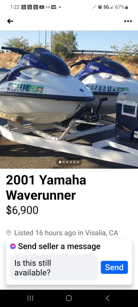 2000 & 2001 Yamaha GP Waverunner