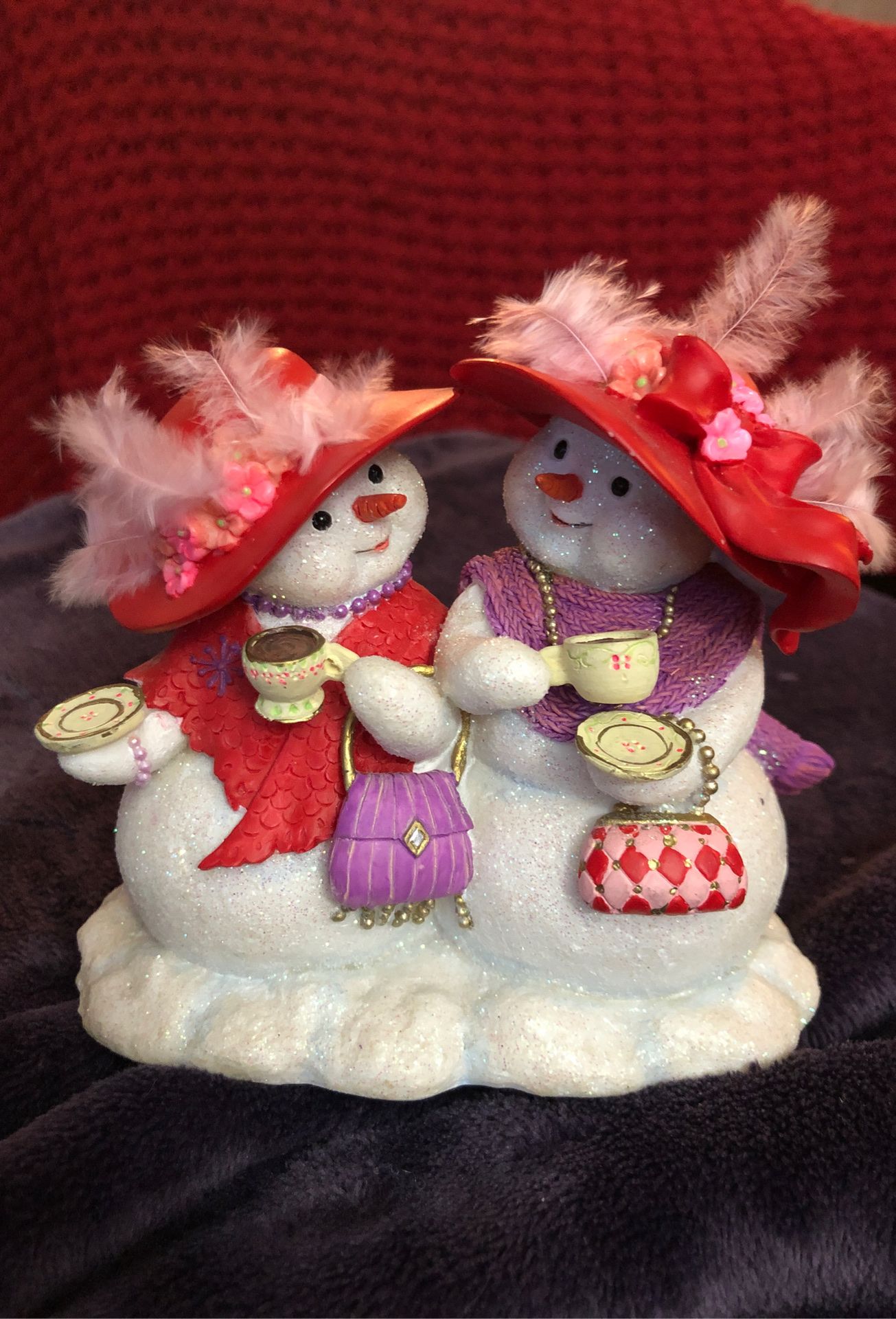 Red Hat Society Our Friendship Is Snow Delightful
