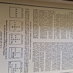 1953 Scrabble Board Game