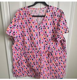 Koi nursing scrub top 3XL