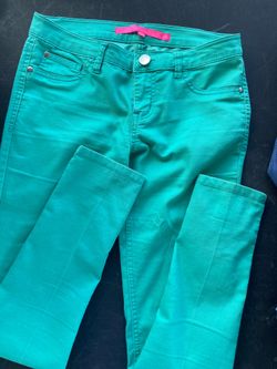 Size 7 green pants