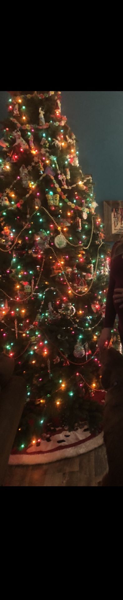 9ft Paddock pool Christmas tree