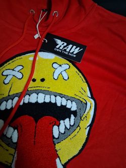 Raw Hoodie Large Men