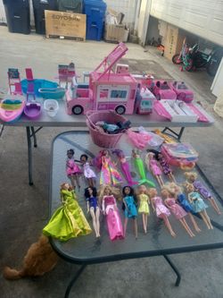 Huge Barbie doll collection  with accessories ,extra clothes/taking Offers