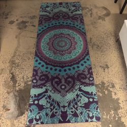 Colorful Mandala Yoga Exercise Mat