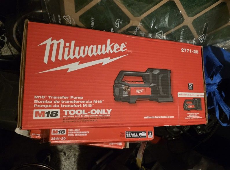 Milwaukee M18 Pump
