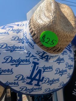 Dodgers Straw Hat