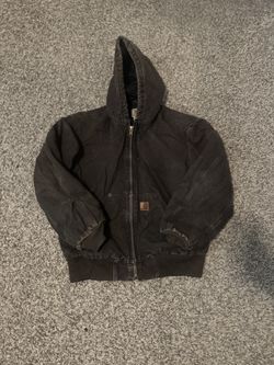 Vintage Brown Carhartt Zip Up Jacket
