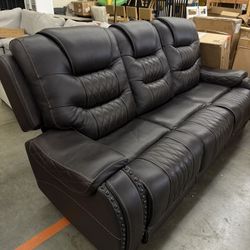 Leather Couch 