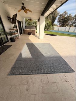 8x10 patio area rug