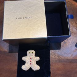 2008 Estée Lauder Sensuous Solid Perfume Gingerbread Man