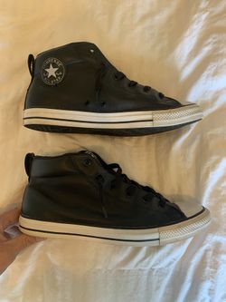 Mens Leather Converse Size 11