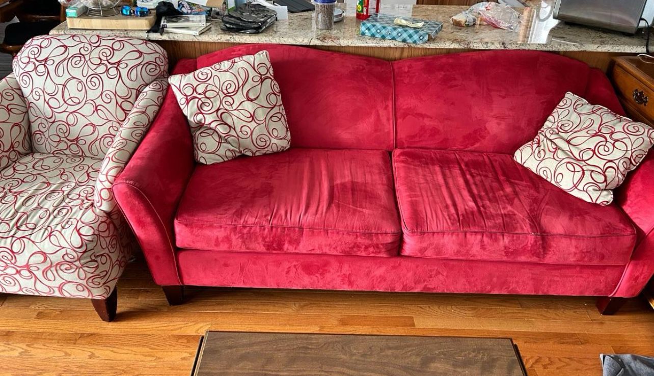 Free Delivery - Sofa And Chair For Sale! 