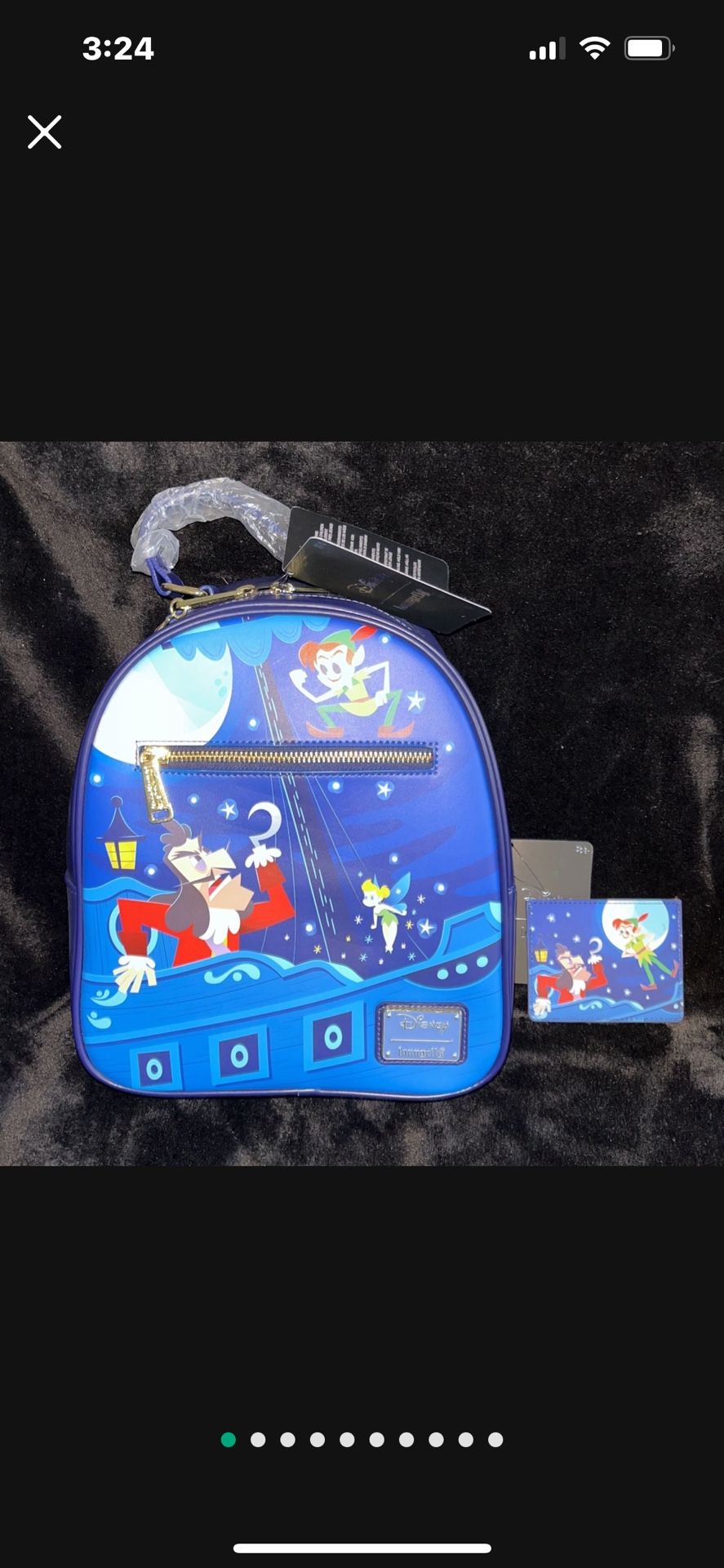 Disney Loungefly PETER PAN CAPTAIN HOOK 🪝 & Cardholder Bundle (Price Is Firm) Cash Only Pls