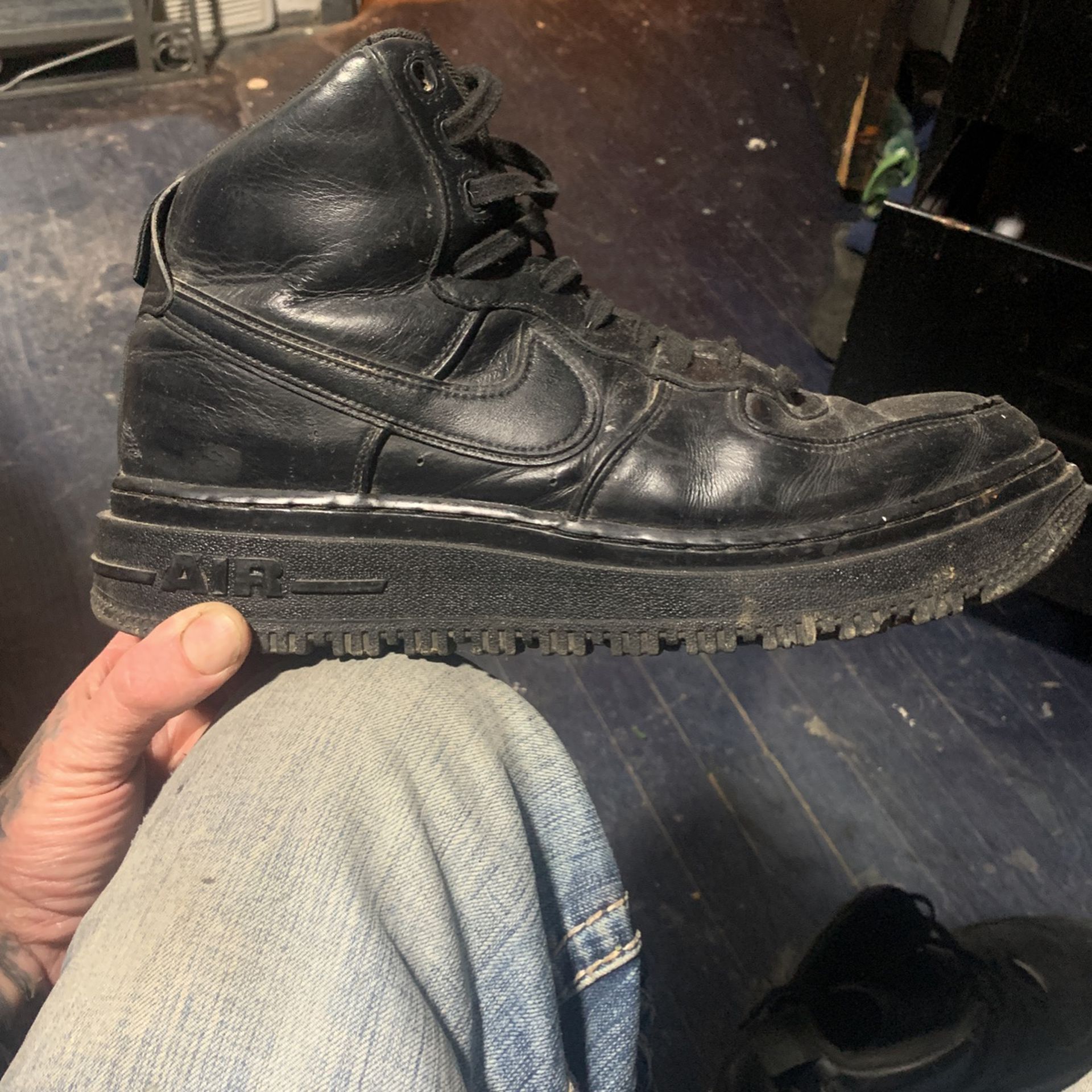 Air Force 1 Boots Size 12 