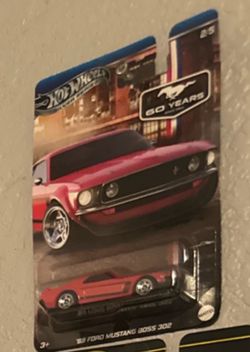 ’69 Ford Mustang Boss 302 (50 Years) Hot Wheel