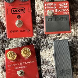 Guitar Pedals! - boss , mxr , ehx , Bbe
