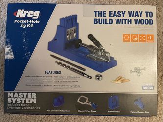 Kreg K4 Pocket HoleJig System (K4 Jig)