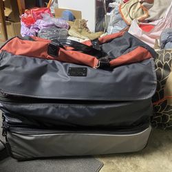 JM Collection New York Travel Luggage Suit Case