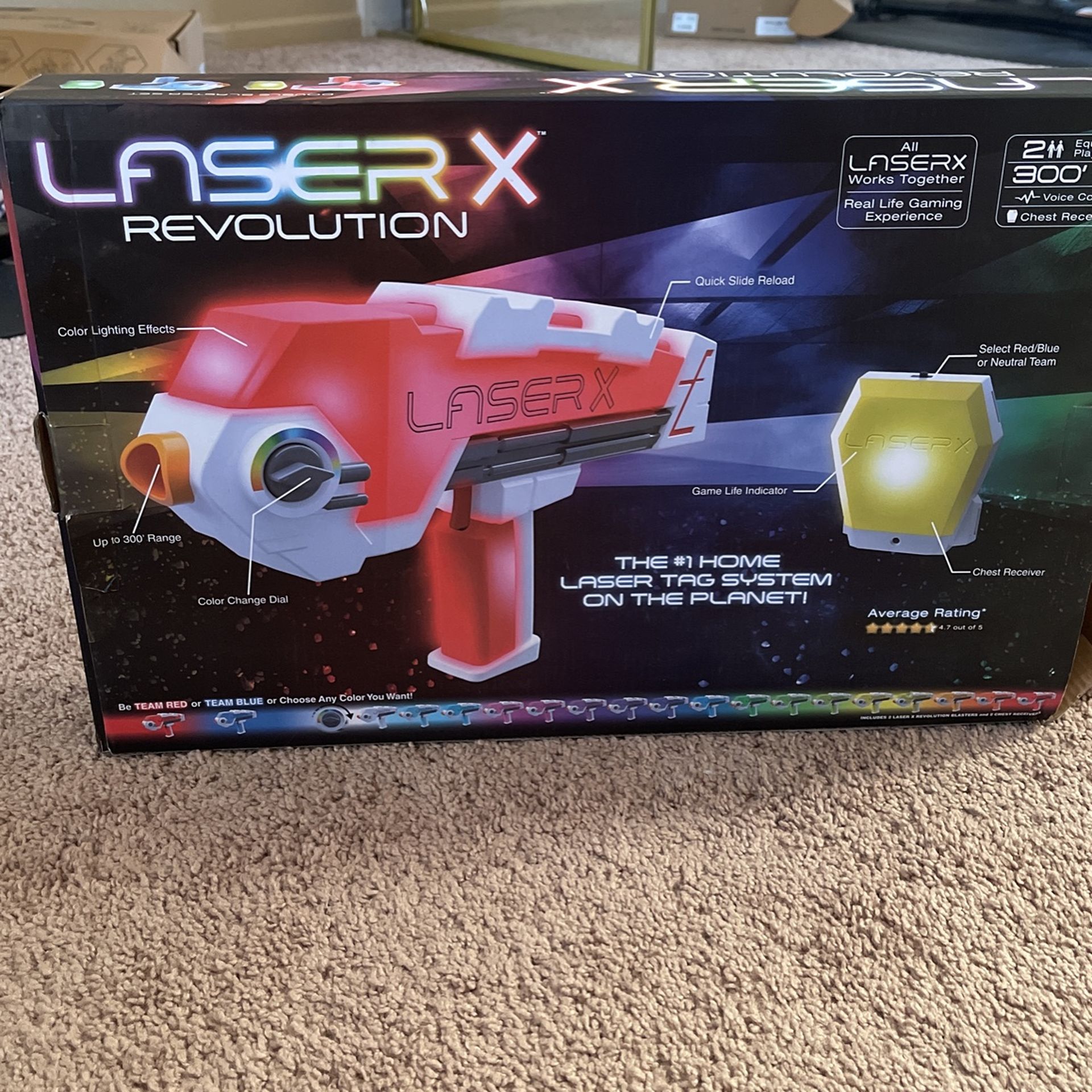Laser X Evolution Double Blasters