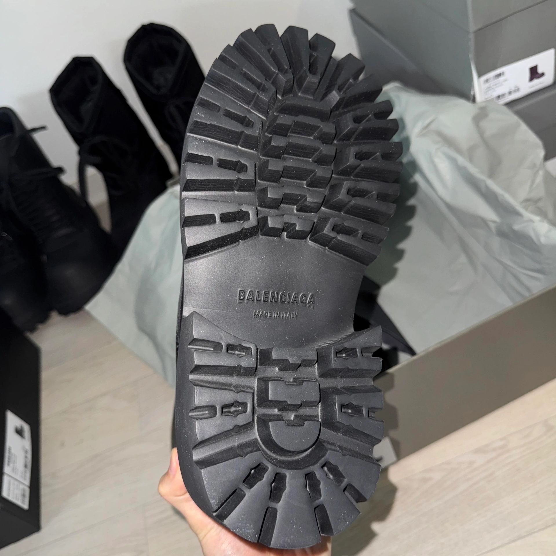 Balenciaga Stomper Runway Boots Size 40 New In Box for Sale in 