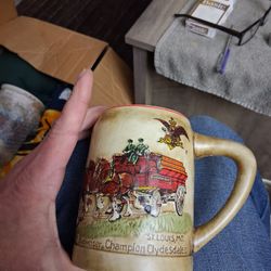 1980 Budweiser Holiday Stein 