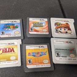 DS And 3ds Games On