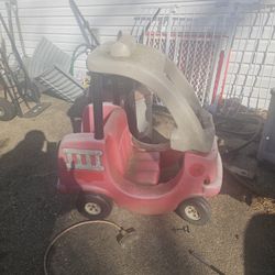 Price Is Firm.. Children's Fire Truck Koozy Coupe