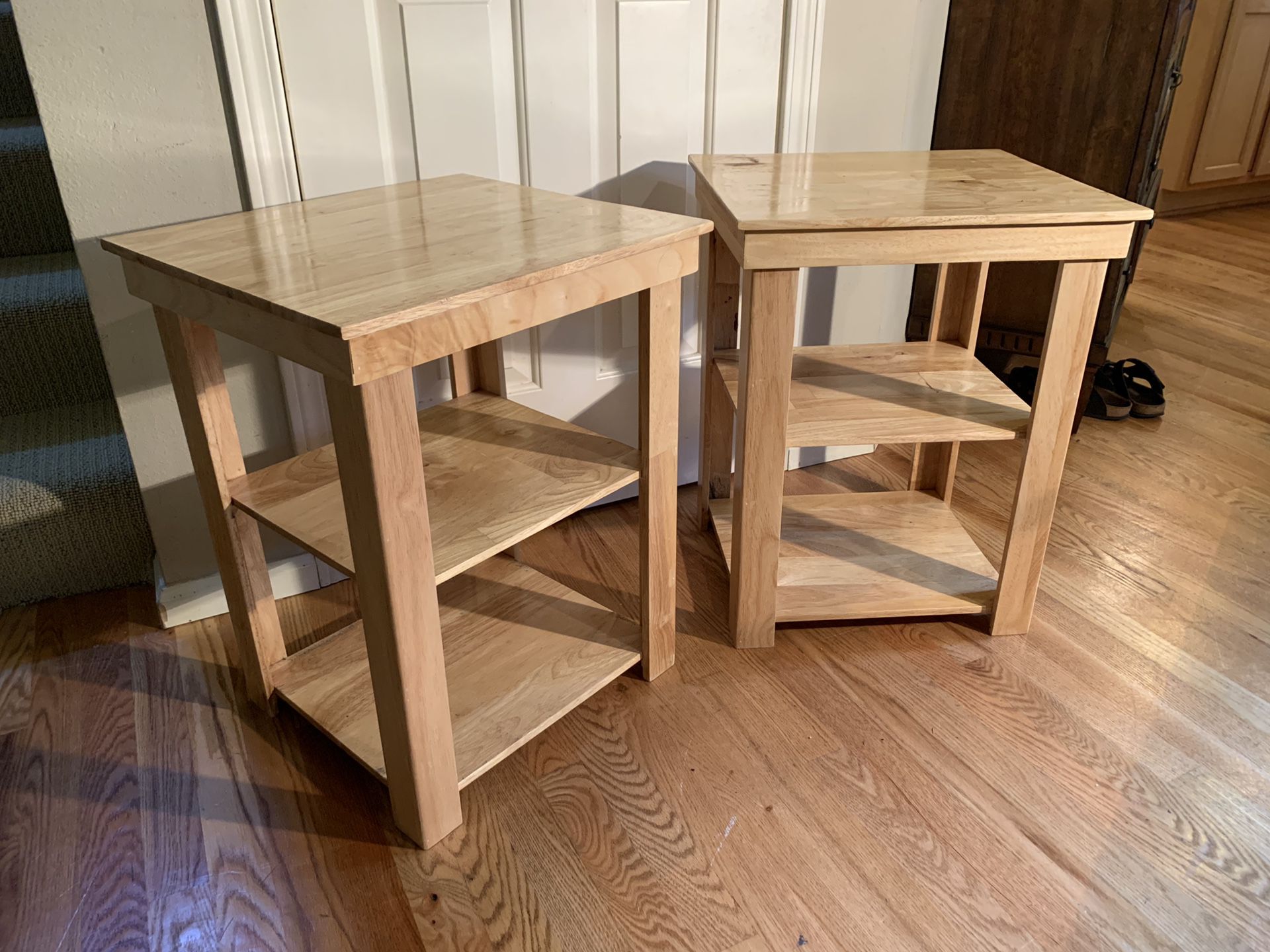 Solid Wood Side Tables