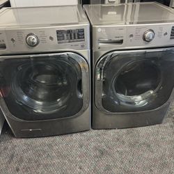 LG Front Load Washer & Gas Dryer Set