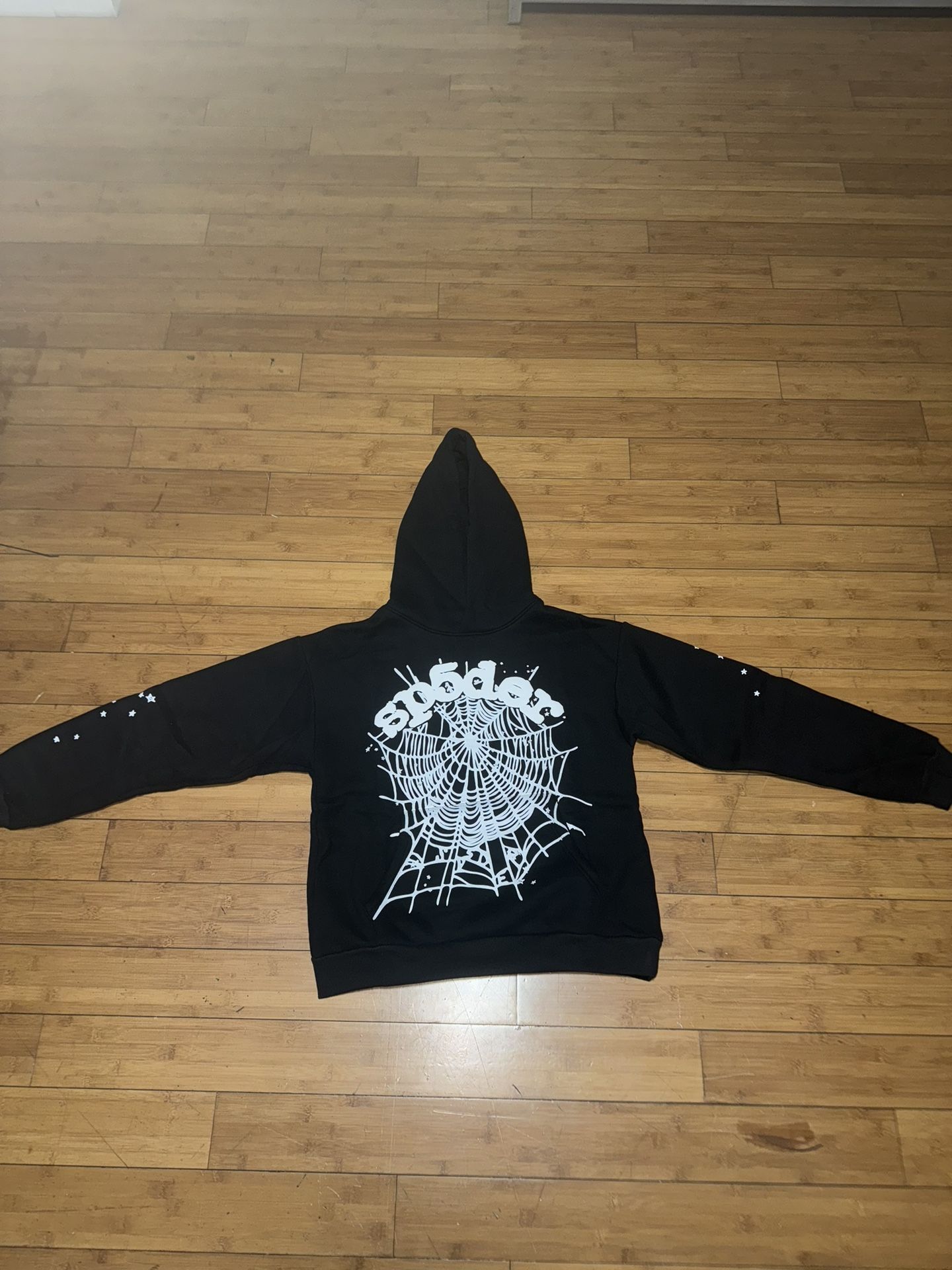 (M) spider og web black hoodie