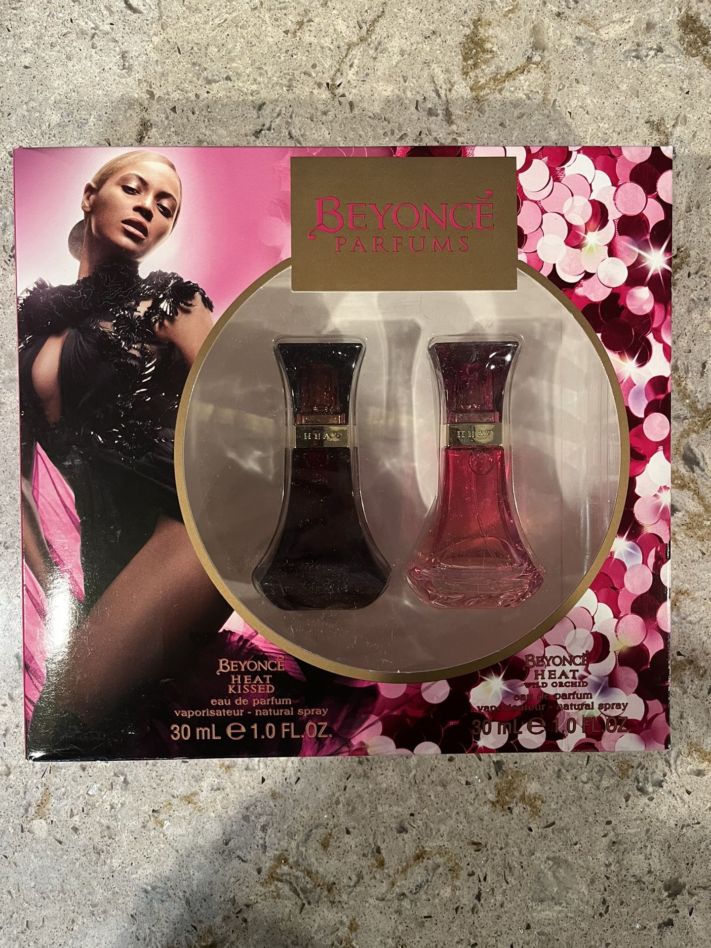 Beyonce Parfums 2-piece Perfume Set. Heat Kissed & Heat Wild Orchid - Brand New 