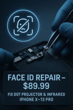 iPhone Face ID Not Working? Dot Projector Repair 