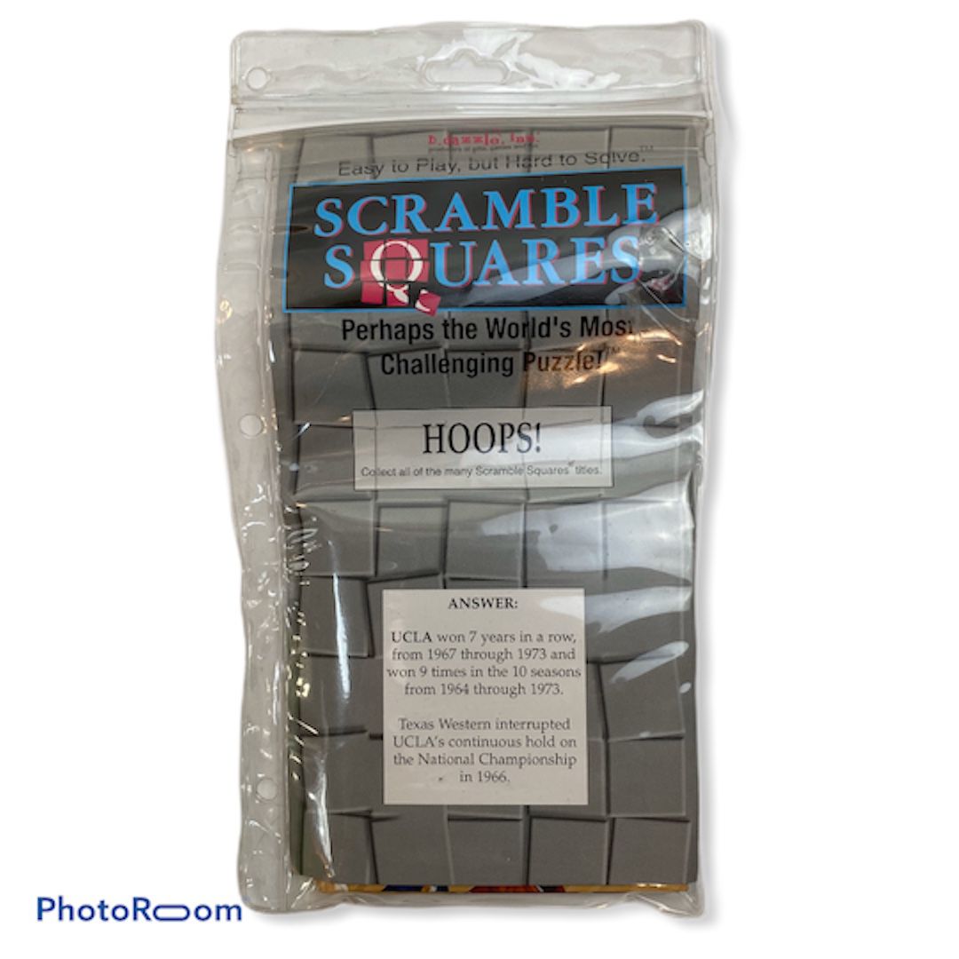 New Scramble Squares HOOPS! Puzzle