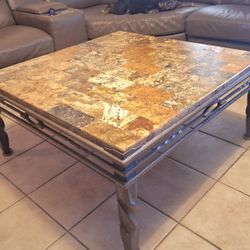 Granite Coffe Table And End Tables