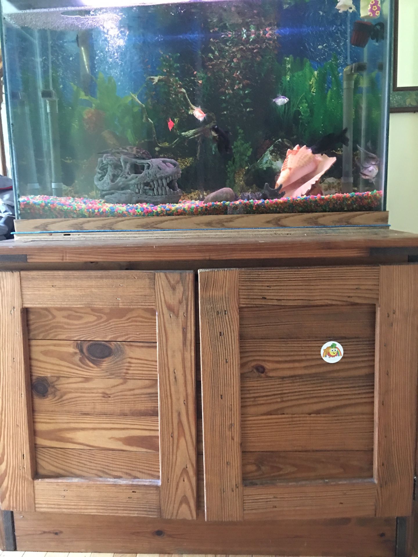 Price for sale: Full setup 50 gallon aquarium fish tank