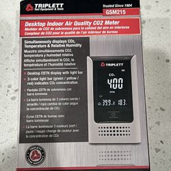 Triplett GSM215 indoor air quality CO2 meter