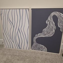 Blue Wall Art