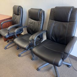 Leather office chair