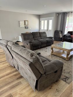 Loveseat and Sofa Set