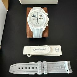 Omega X Swatch Earthphase Custom Strap