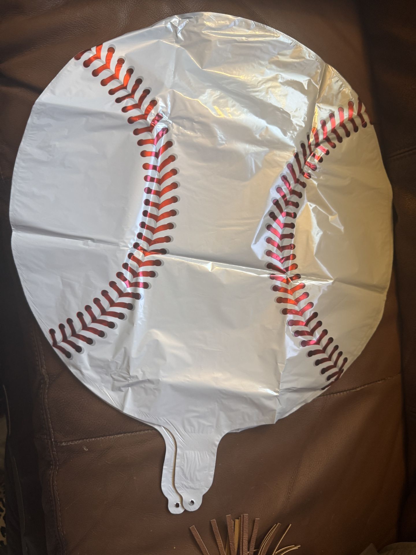 Set Of 10 Baseball Myler Balloons Brand New