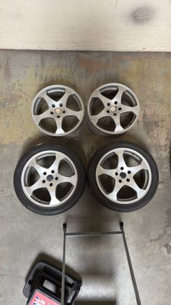 MAS Italy 18” Wheels BMW E39 5x120 – Set of 4 – Rare Italian Wheels